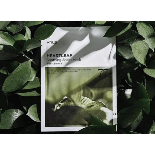 Anua Heartleaf 77% Soothing Sheet Mask 25ml
