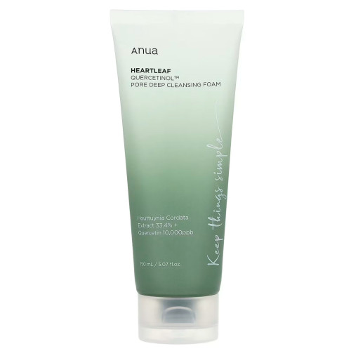 Anua Heartleaf Quercetinol Pore Deep Cleansing Foam 150ml