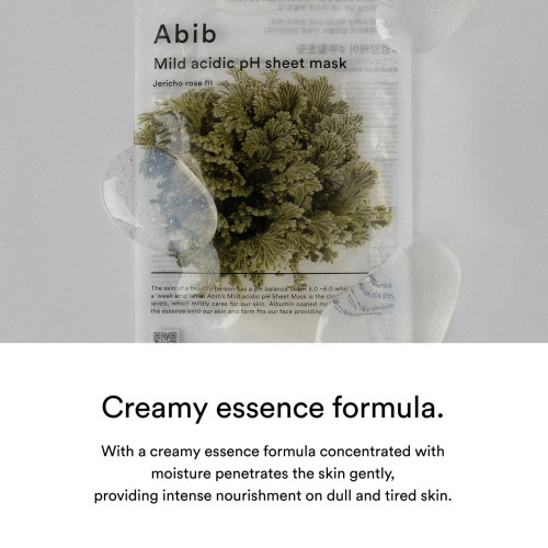 Abib Mild Acidic pH Sheet Mask Jericho Rose Fit 30ml
