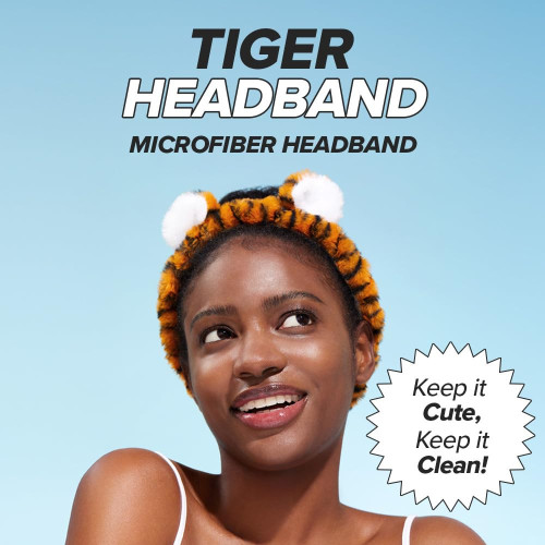 I Dew Care Tiger Headband
