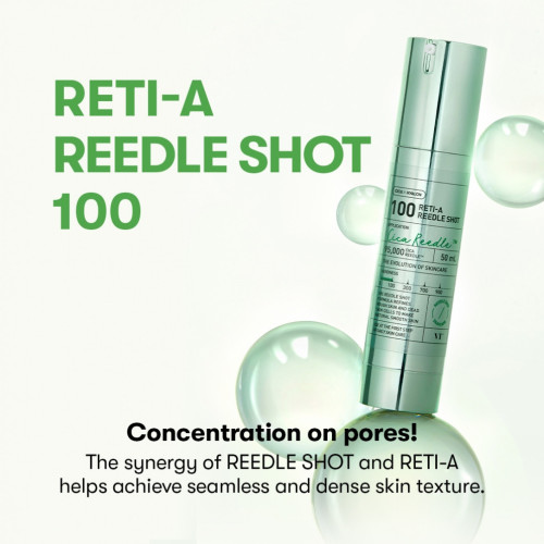 VT Cosmetics 100 Reti-A Reedle Shot (2mlx10ks)