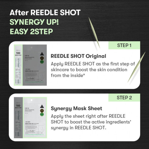 VT Cosmetics Mild Reedle Shot 100 2-Step Mask 25g - 1ks
