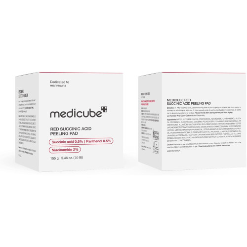 Medicube Red Succinic Acid Peeling Pad 70ks