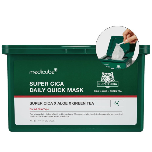 Medicube Super Cica Daily Quick Mask 30ks