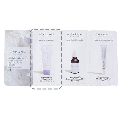 Mary & May - Brightening Line 3 Step Sachet Starter Kit – 3x1,5g