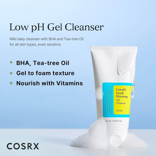 COSRX Low pH Good Morning Gel Cleanser 150ml