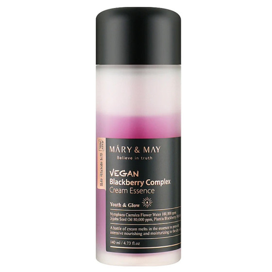 Mary & May Vegan Blackberry Complex Cream Essence 140ml