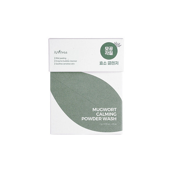 Isntree Mugwort Calming Powder Wash 15g